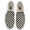 VANS MENS ASHER SLIP ON TRAINER - BLACK NATURAL