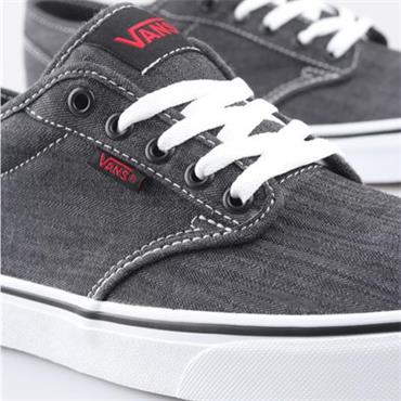VANS GTS ATWOOD CANVAS TIE RETRO - BLACK WHITE