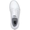 VANS MENS WARD CANVAS LACE TRAINER - WHITE