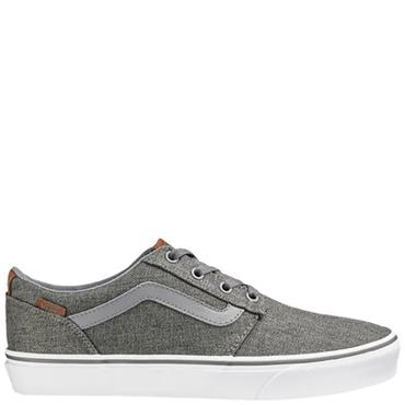 VANS BOYS CHAPMAN TIE CANVAS - PEWTER WHITE