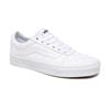 VANS WOMENS WARD LACE TRAINER - WHITE CHECKER