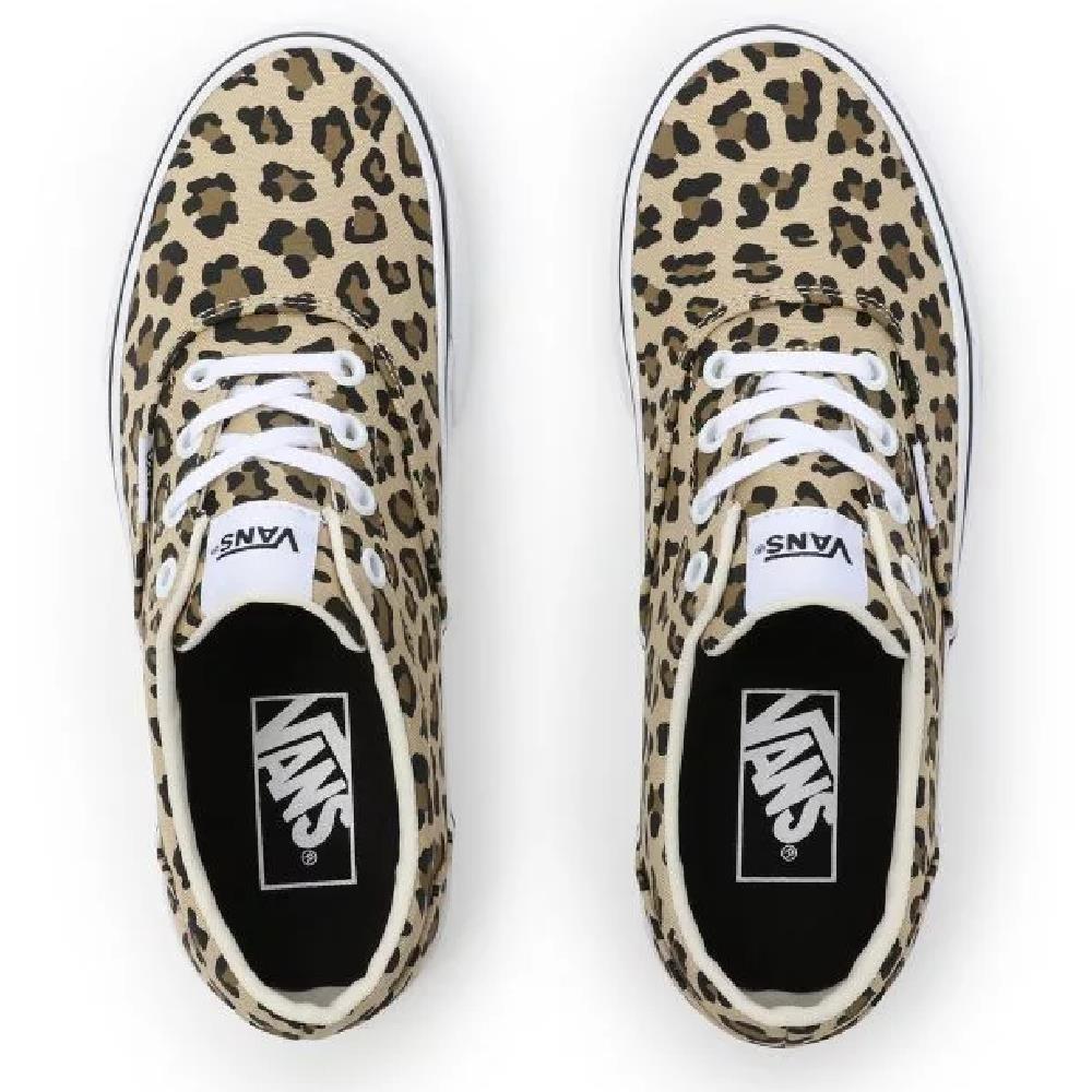VANS WOMENS DOHENY LACE TRAINER LEOPARD Paul Byron Shoes Ireland