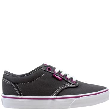 VANS CANVAS TIE SHOE - PEWTER WILD ASTER