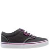 VANS CANVAS TIE SHOE - PEWTER WILD ASTER