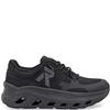 RIEKER WOMENS SOFT LACE TRAINER - BLACK