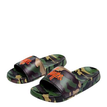 HYPE CLASSIC CAMOUFLAGE SLIDER - KHAKI