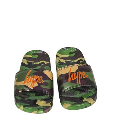 HYPE CLASSIC CAMOUFLAGE SLIDER - KHAKI