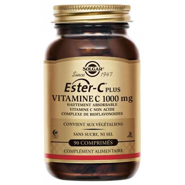 SOLGAR ESTER-C + 1000MG VITAMIN C 90 TABLETS
