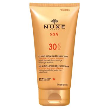 NUXE SUN DELICIOUS LOTION FOR FACE AND BODY SPF30 150ML OA16070