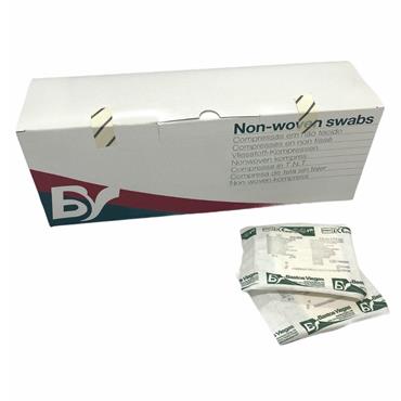 BV STERILE N W SWABS 7.5CM X 7.5CM 50 PACK