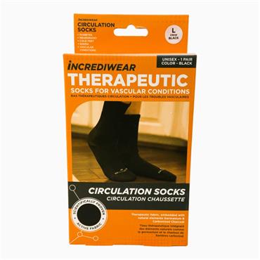 INCREDIWEAR THERAPEUTIC SOCKS LARGE