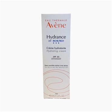 AVENE HYDRANCE RICH UV SPF 30 40ML
