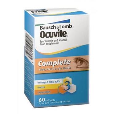 OCUVITE COMPLETE SOFTGELS 60 BAUSCH&LMB
