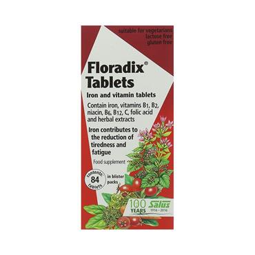 SALUS HAUS FLORADIX TABLETS 84TBS