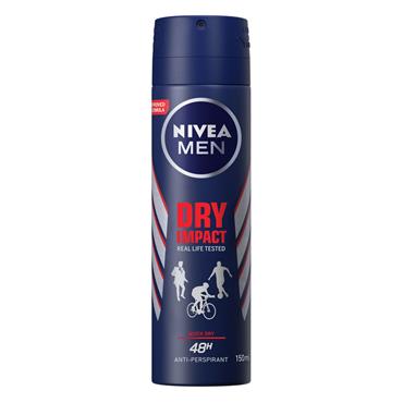 NIVEA MEN DEODORANT DRY IMPACT SPRAY 150ML