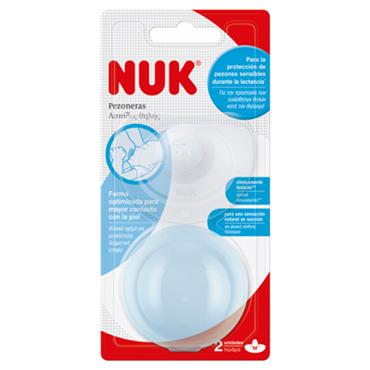 NUK NIPPLE SHIELDS SILICONE LARGE