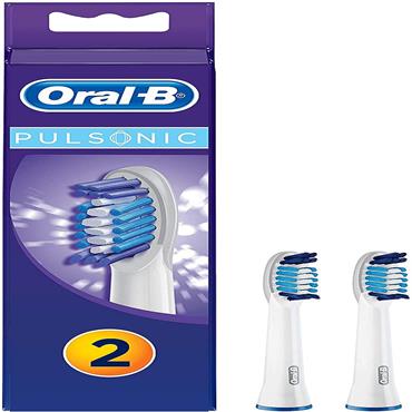 BRAUN ORAL B PULSONIC REFILLS 2 PK