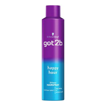 SCHWARZKOPF GOT2B HAPPY HOUR HAIRSPRAY 300ML