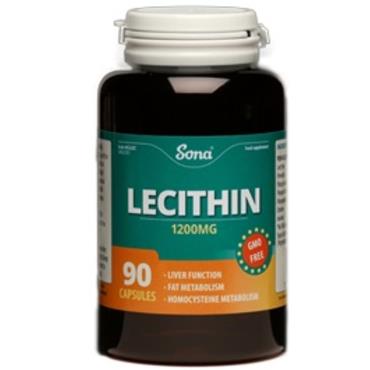 SONA LECITHIN 1200MG GMO FREE 90 CAPS