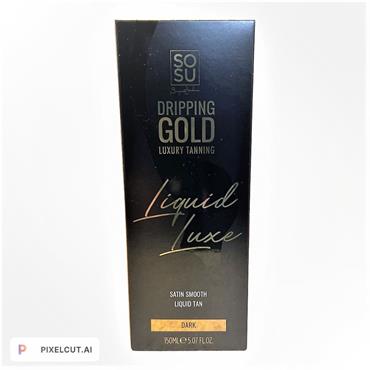 SOSU DRIPPING GOLD LIQUID TAN DARK 150ML