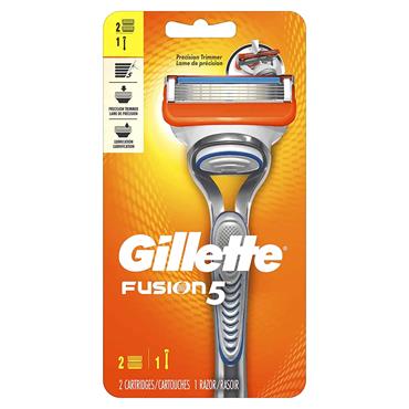 GILETTE FUSION RAZOR handle and blade