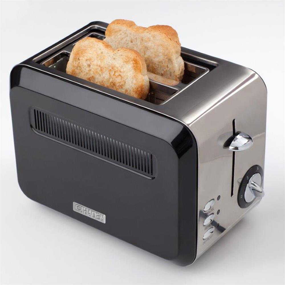 Haden Boston Black Pyramid Toaster Your Home and Garden