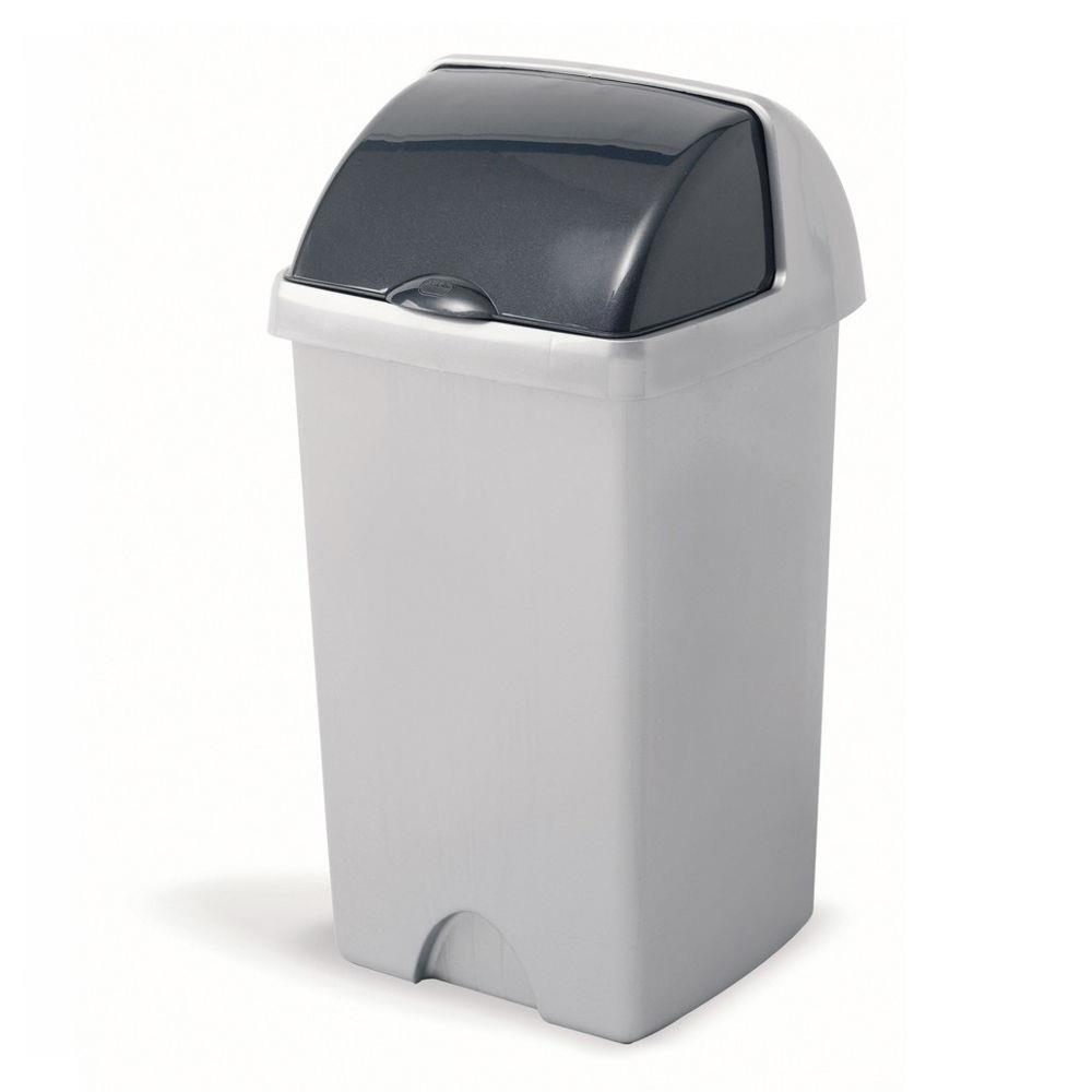 25L Roll Top Bin (Metalic) Your Home and Garden