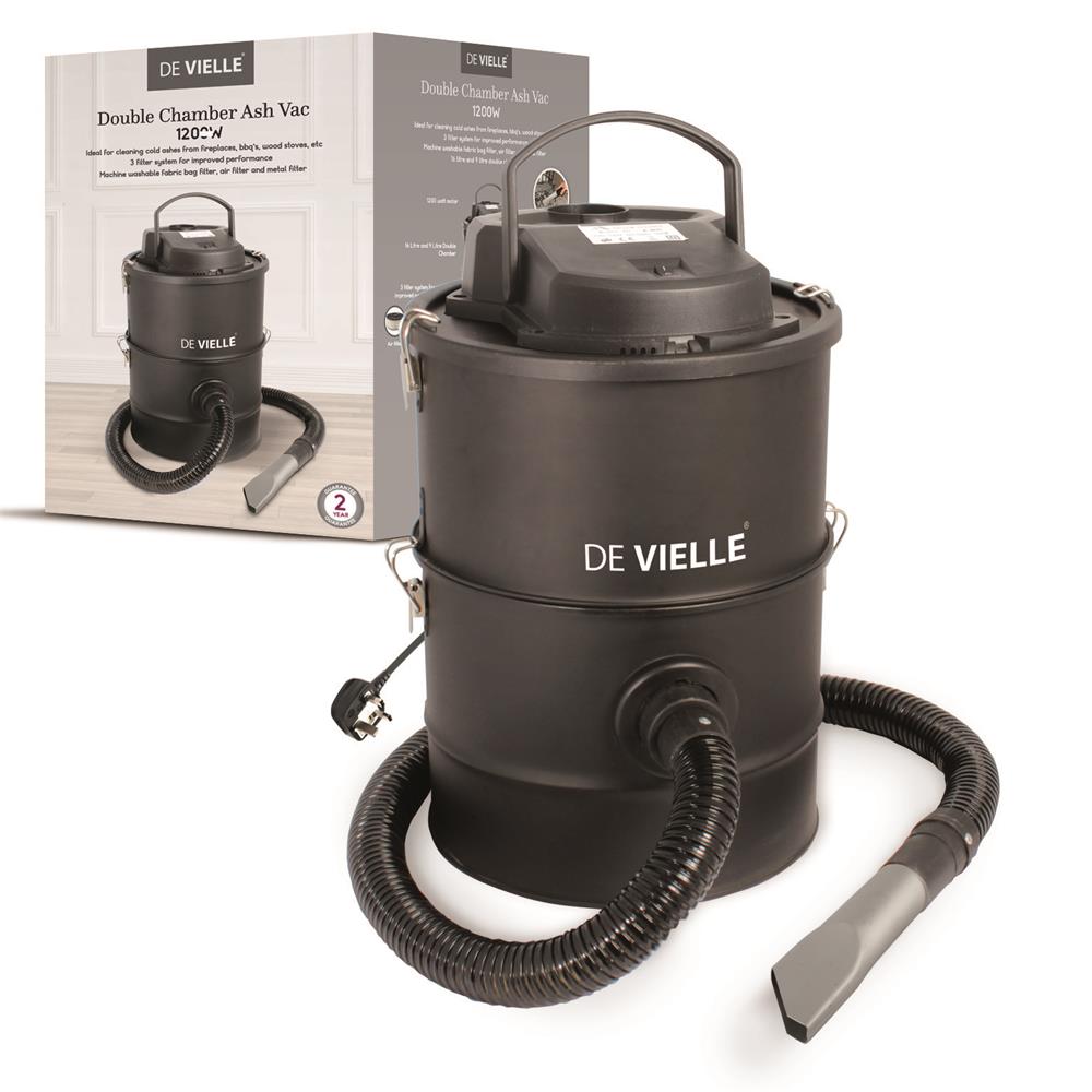 Double Chamber 3 Filter Ash Vac