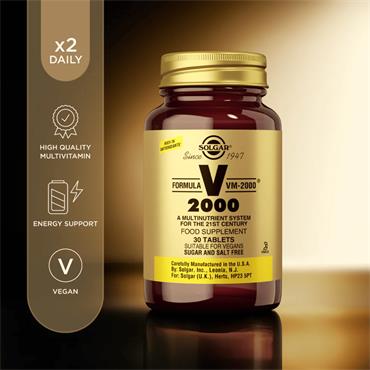 Solgar Formula VM 2000 - 30 Tablets