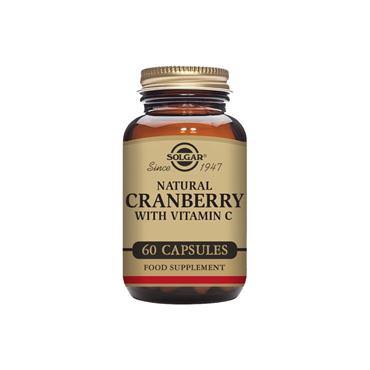 Solgar Cranberry with Vitamin C - 60 Capsules