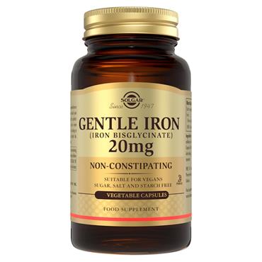 Solgar Gentle Iron Bisglycinate 20MG - 90 Capsules 