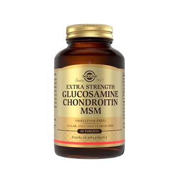 Solgar Extra Strength Glucosamine Chondroitin MSM - 60 Tablets