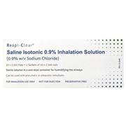 Respi-Clear Saline Isotonic 0.9% Inhalation Solution 20x2.5ml
