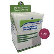 Pharmacare Sterile Adhesive Wound Dressing 6x7cm - 50 Pack