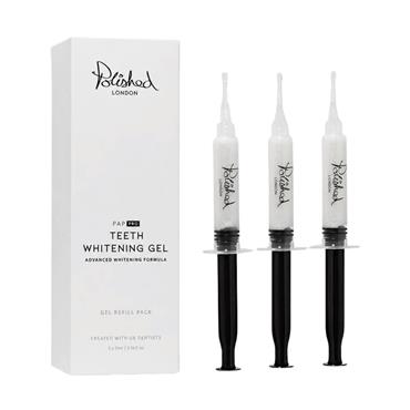 Polished London Teeth Whitening Gel Refills - 3 x 5ml