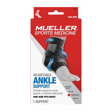 Mueller Adjustable Ankle Support - One Size