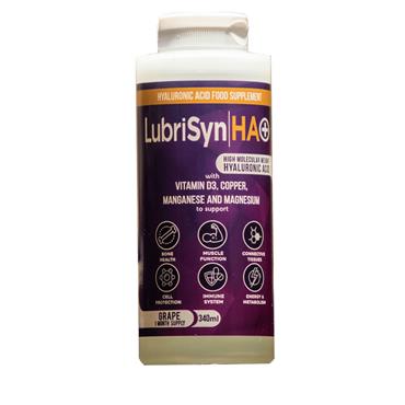 Lubrisyn HA+ Grape 340ml 1 Month Supply 