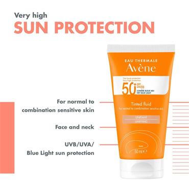 Avene Fluid SPF50 Tinted 50ml