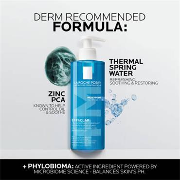 La Roche - Posay Effaclar Purifying Foaming Gel - 400Ml