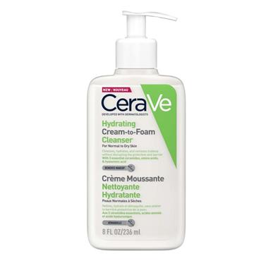 CeraVe Cream to Foam Hydrating Cleanser - 236ml