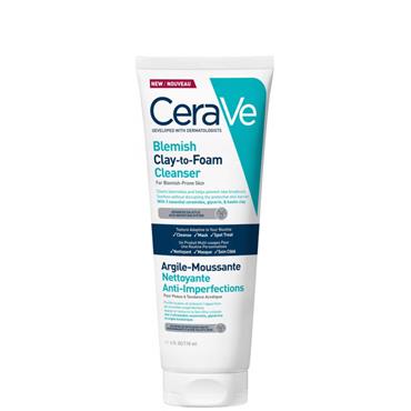 CeraVe Blemish Clay-to-Foam Cleanser 118ml