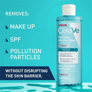 CeraVe Purifying Micellar Water 400Ml 