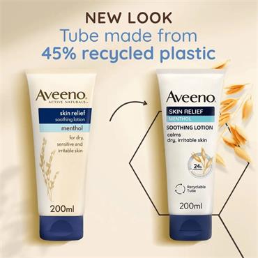 Aveeno Skin Relief Soothing Lotion with Menthol - 200Ml