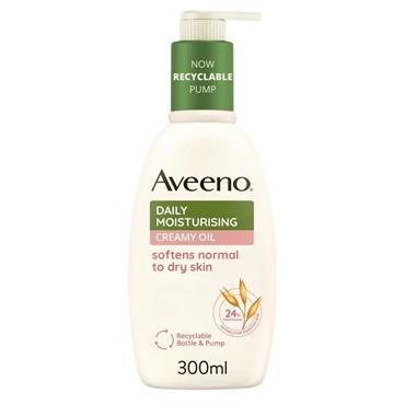 Aveeno Daily Moisturising Creamy Oil Almond Scent 300ml