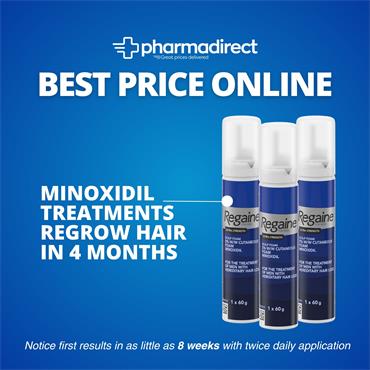 Regaine For Men Extra Strength Foam 5% Minoxidil - 6 month supply 