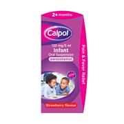 Calpol Infant 120mg/5ml Oral Suspension 2months+ 140ml