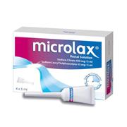 Microlax Constipation Relief 4x5ml Rectal Solution