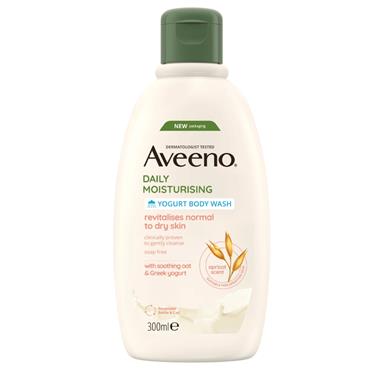 Aveeno Daily Moisturising Yoghurt Body Wash - Apricot & Honey 300ml