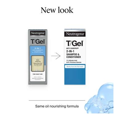 Neutrogena Tgel 2in1 Shampoo & Conditioner Anti Dandruff 250ml