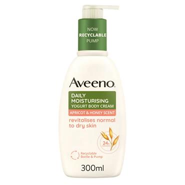 Aveeno Daily Moisturising Yogurt Body Cream - Apricot & Honey